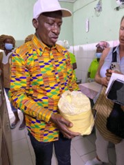 David with Cocoa Butter at Depa
